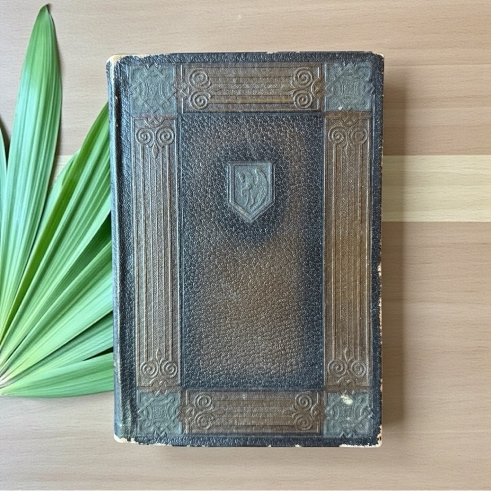 Antique 1926 The Library of Entertainment Vol. IV Geo. L. Shuman & Co. Hardcover